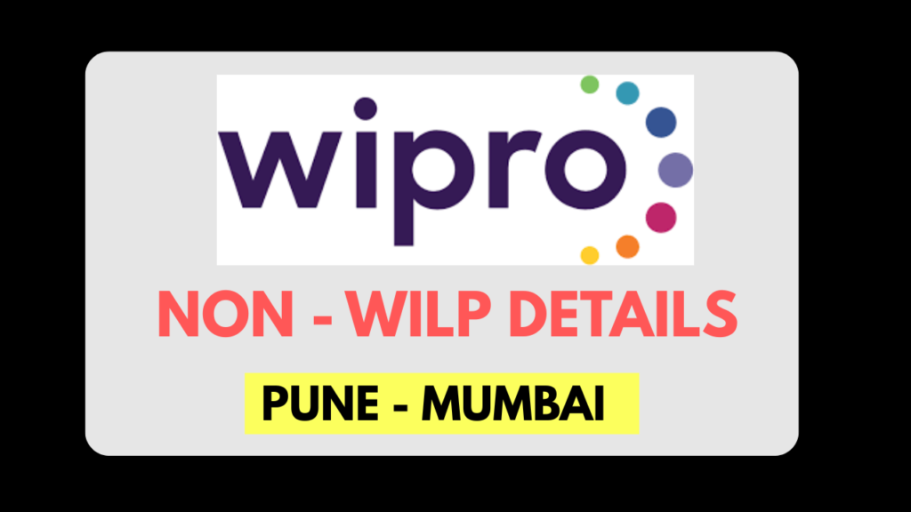 Wipro WILP 2025