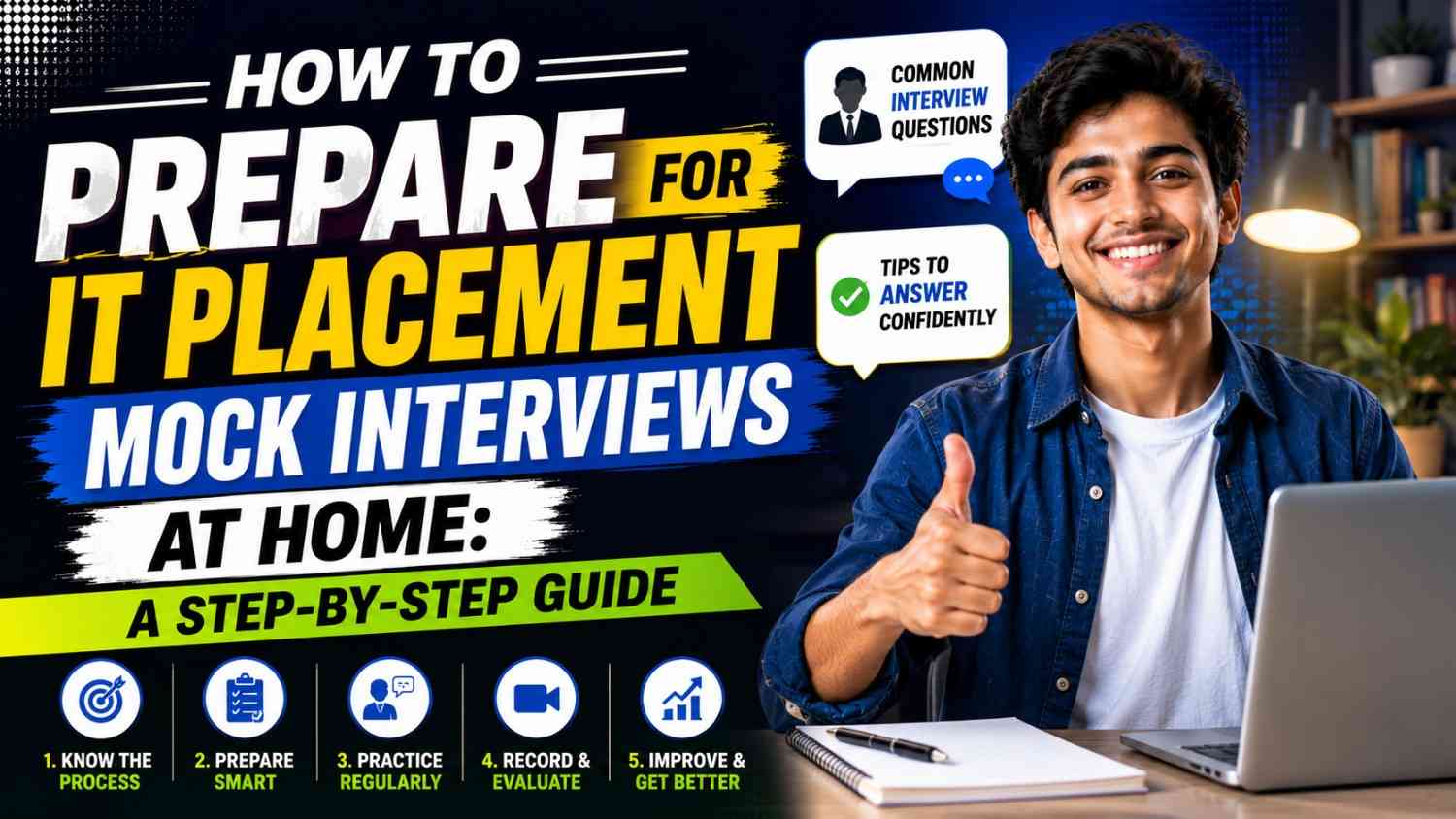 How to Prepare for IT Placement Mock Interviews at Home