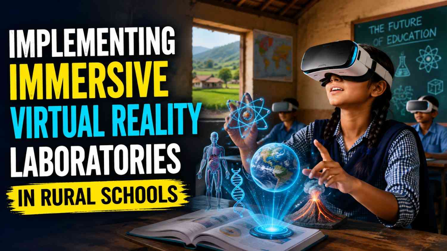 Implementing Immersive Virtual Reality Laboratories In Rural Schools.