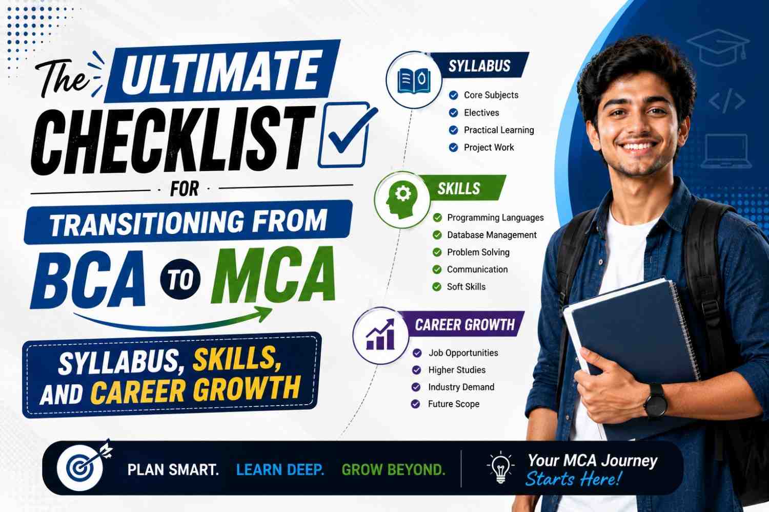 The Ultimate Checklist for Transitioning from BCA to MCA