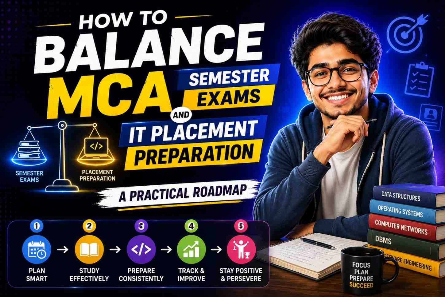 How to Balance MCA Semester Exams and IT Placement Preparation A Practical Roadmap
